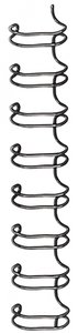 CANU.WIRE-O FW. (34)  8 mm NEGRO C/100