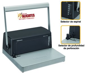 ENCUADERNAD.ESPIR.FELLOWES METAL  100
