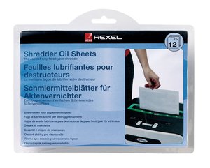 ACEITE DESTRUCTORAS REXEL HOJAS PACK 12
