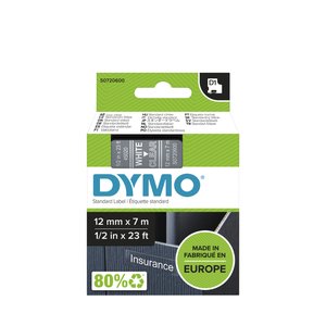 CINTA ROT.DYMO LM D1 7m 12 BLANC.s/TRANS