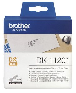 ETIQ.BROTHER PREC.PAP.29x90 mm RL.400