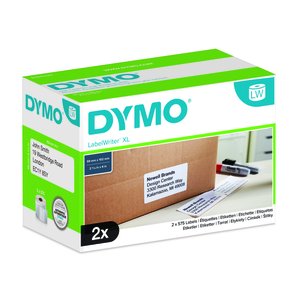 ETIQ.DYMO LW  102x59mm PACK 2 RL.575 ENV