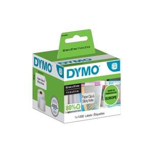ETIQ.DYMO LW  32x57mm RL.1.000 MULTIFUN.
