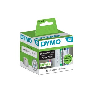 ETIQ.DYMO LW  38x190mm RL.110 LOMO ARCH.