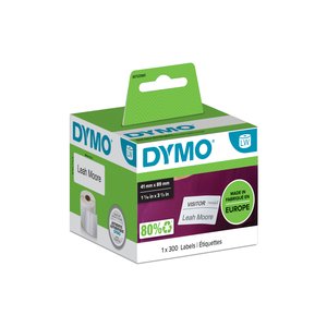ETIQ.DYMO LW  41x89mm RL.300 IDENTIFIC.