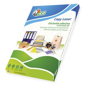ETIQ.IMP.TICO LP4W-10574 100h A4 BLANCA