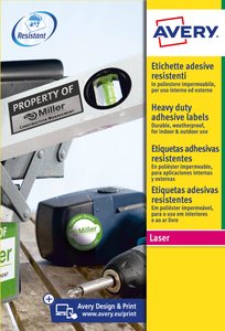 ETIQ.IMP.AVERY L4774 8h A4 99,1x139 mm