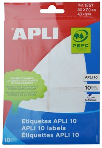 ETIQ.MAN.BOLSA APLI 01657 10h 50x70