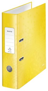 ARCHIVADOR LEITZ WOW A4 180º 80mm AMARIL