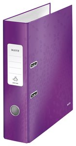 ARCHIVADOR LEITZ WOW A4 180º 80mm VIOLET