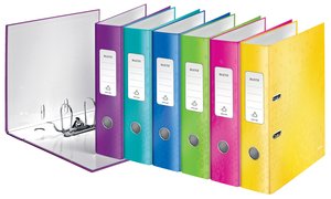 ARCHIVADOR LEITZ WOW A4 180º 80mm SURTID