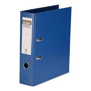 ARCHIVADOR ELBA PVC RADO PLAST A4 80 AZ.