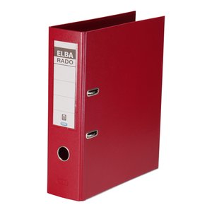 ARCHIVADOR ELBA PVC RADO PLAST A4 80 RJ.
