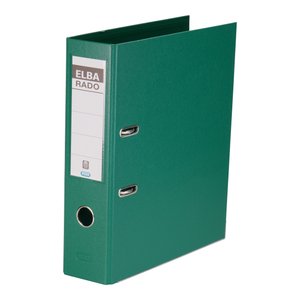 ARCHIVADOR ELBA PVC RADO PLAST A4 80 VD.