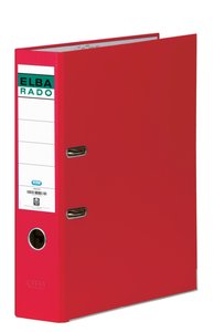 ARCHIVADOR ELBA PVC RADO CHIC A4 80 ROJO