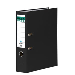 ARCHIVADOR ELBA PVC RADO CHIC Fº 80 NEGR