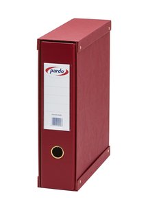 ARCHIVADOR PARDO FR.PVC A4 c/CJ.70 ROJO