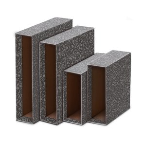 CAJA ARCHIV.UNI CLASICO 4ºAP 86mm GRIS