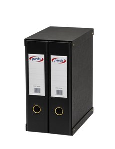 MODULO ARCHIVAD.PARDO FOR.PVC 2 Fº NEGRO