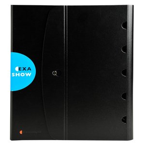 CARPETA EXACOMPTA PP A4 4 AN.30 NEGRO