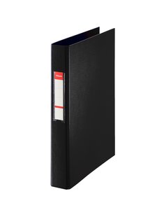 CARPETA ESSEL.PVC OF.Fº 4 AN.40 MX NEGRO