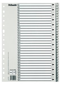 INDICE ESSELTE PP NUM.Fº ps.1-31 IND.B/N