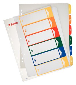 INDICE ESSELTE PP NUM.IMPRIM. A4 ps.1- 6
