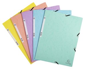 CARPETA SOLAP.EXACOMPTA AQUAREL A4 SURT