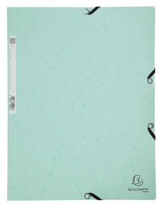 CARPETA SOLAP.EXACOMPTA AQUAREL A4 VERDE