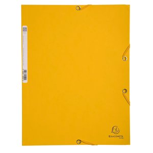 CARPETA SOLAP.EXACOMPTA CART. A4 AMARILL