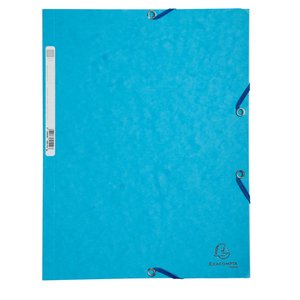 CARPETA SOLAP.EXACOMPTA CART. A4 TURQUES