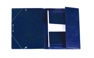 CARPETA SOLAP.IBER.PVC Fº  AZUL