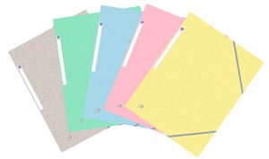 CARPETA SOLAP.OXFORD CAR.A4 TF PASTEL PK