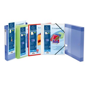 CARPETA SOLAP.EXACOMPTA PP A4 BLANCO