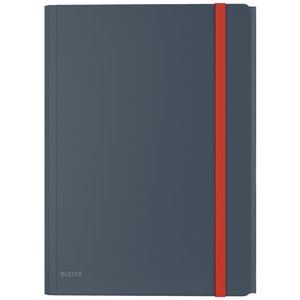 CARPETA SOLAP.LEITZ COSY PP A4 GRIS