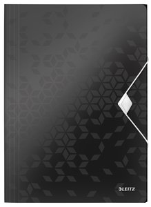 CARPETA SOLAP.LEITZ WOW PP A4 NEGRO