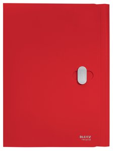 CARPETA SOLAP.LEITZ RECYCLE PP A4 ROJO