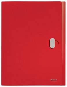 CARP.PROY.LEITZ RECYCLE PP A4 38mm ROJO