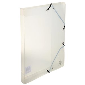 CARP.PROY.EXACOMPTA PP A4 2,5 cm CRISTAL