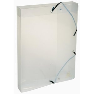 CARP.PROY.EXACOMPTA PP A4 4 cm CRISTAL