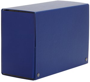 CARP.PROY.PARDO CART.FORR. A4 12 cm AZUL