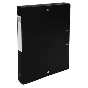 CARP.PROY.EXACOMPTA PP A4 4 cm NEGRO