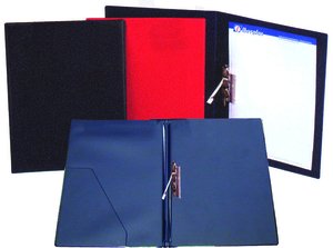 CARPETA MINICLIP LAT. IBERP.PVC Fº BURD.