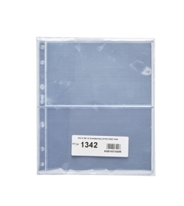 FUNDA para BILLETES PARDO 2 DPTO.