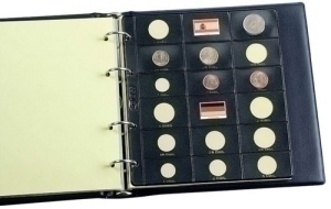 FUNDA para MONEDAS PARDO ALMA NEG.EUROS