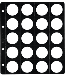 FUNDA para MONEDAS PARDO ALMA NEG. Ø 33