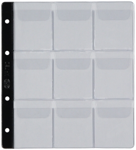 FUNDA para MONEDAS PARDO LM.NEG. Ø 55