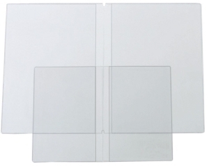 FUNDA CARNET IBERP.PVC 150µ DOBL.4º P/50