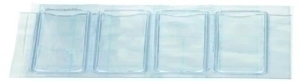 FUNDA ADHESIVA IBERP.PVC 4 TARJ. 40x80 P