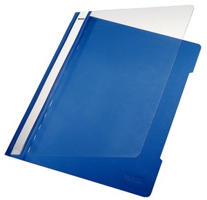 DOSSIER FASTENER LEITZ PVC A4 TARJ.AZUL